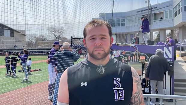 Stephen Hrustich Postgame Interview 4:10:2022 (Walk Off HR)